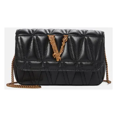 Versace Sac Virtus Small en cuir