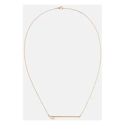 Repossi Collier Serti Sur Vide en or rose 18 ct et diamants