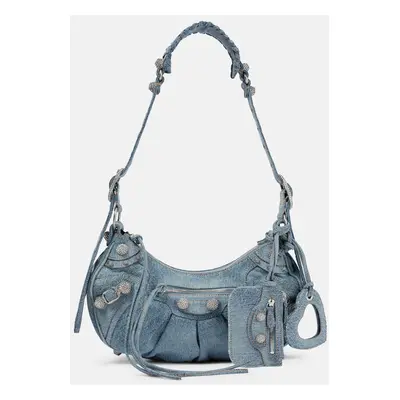 Balenciaga Sac Le Cagole Small en jean