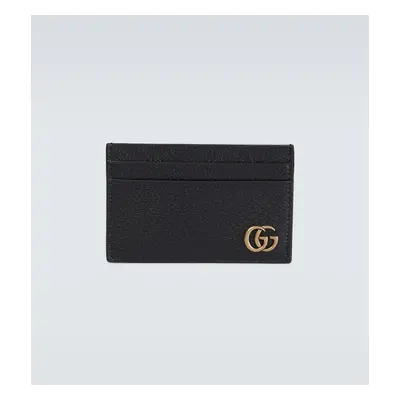 Gucci Porte-cartes GG Marmont en cuir