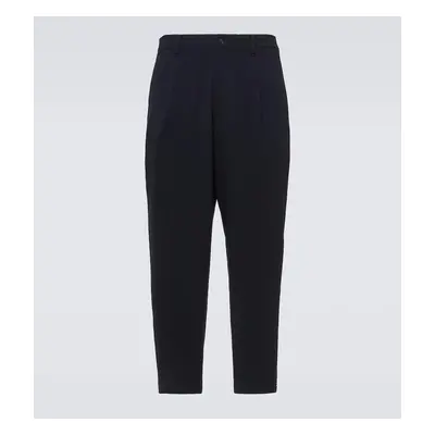 Giorgio Armani Pantalon droit en laine vierge