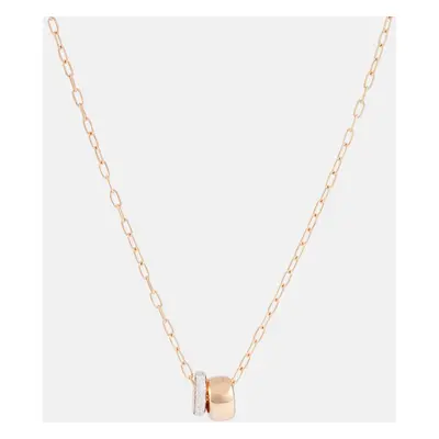 Pomellato Collier Iconica en or rose 18 ct et diamants