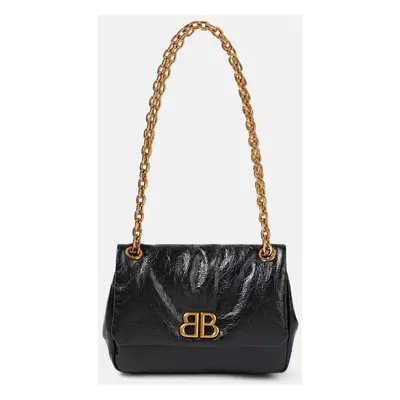 Balenciaga Sac Monaco Mini en cuir