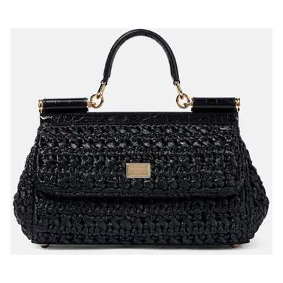 Dolce & Gabbana Sac Sicily Medium en raphia