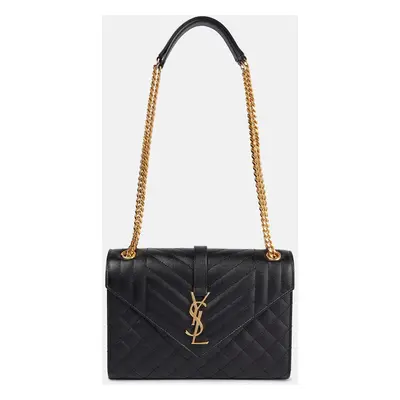 Saint Laurent Sac Enveloppe Medium en cuir