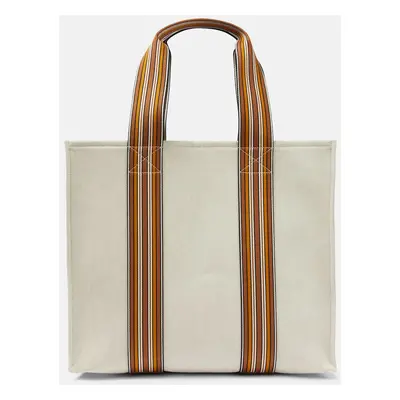 Loro Piana Sac The Suitcase Stripe Medium en toile