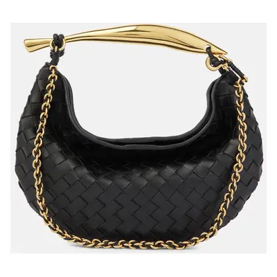 Bottega Veneta Sac Sardine Chain en cuir Intrecciato