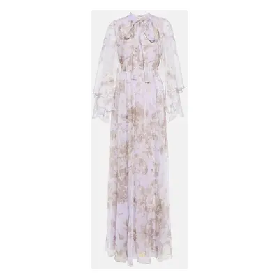 Erdem Robe longue Chiara imprimée en soie