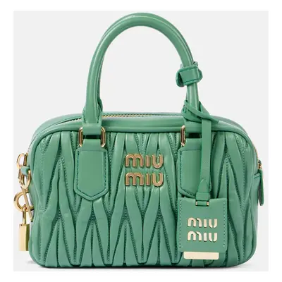 Miu Miu Sac Arcadie Small en cuir matelassé