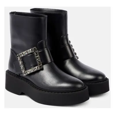 Roger Vivier Bottines Viv' Rangers en cuir