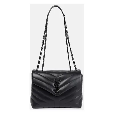 Saint Laurent Sac Loulou Small en cuir