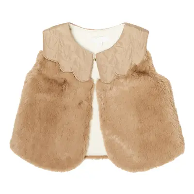 Chloé Kids Bébé - Gilet en fourrure synthétique