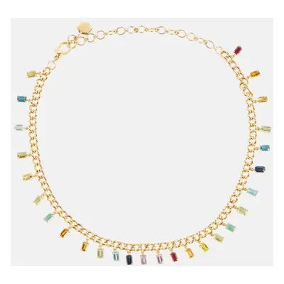 Shay Jewelry Collier Rainbow en or 18 ct et diamants