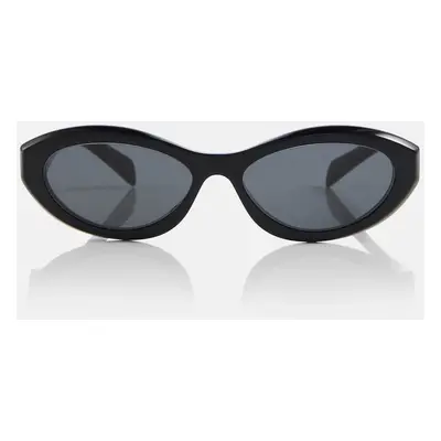 Prada Lunettes de soleil ovales Symbole