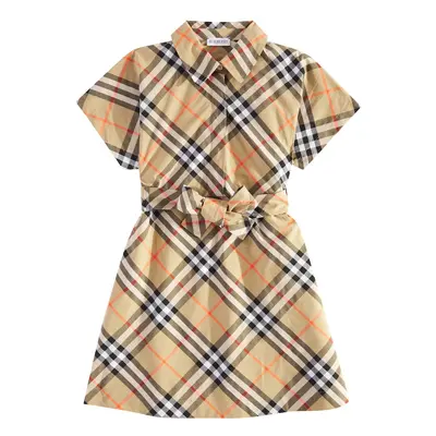 Burberry Kids Robe Burberry Check en coton