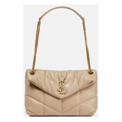 Saint Laurent Sac Puffer Small en cuir