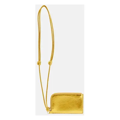 Jil Sander Porte-cartes Envelope en cuir