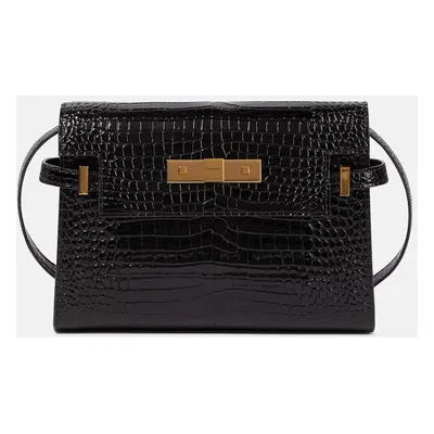 Saint Laurent Sac Manhattan Small en cuir embossé