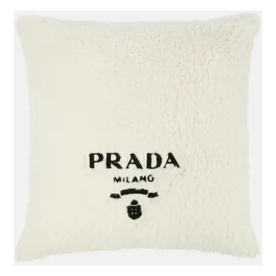 Prada Coussin en laine, soie et cachemire