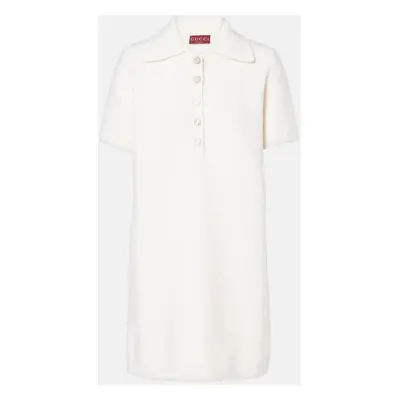 Gucci Robe polo en laine mélangée