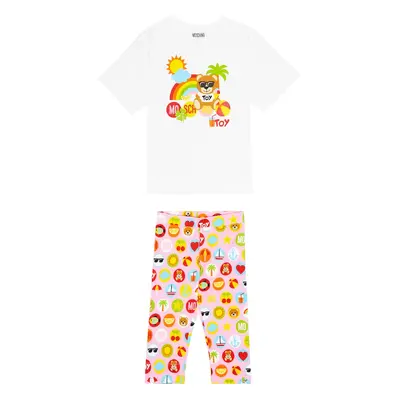 Moschino Kids Ensemble t-shirt et legging imprimés