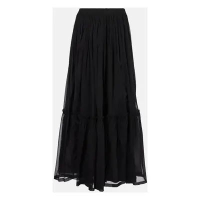 Saint Laurent Jupe longue en soie