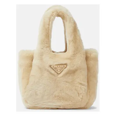 Prada Sac Mini en shearling