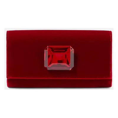 Gianvito Rossi Pochette Jaipur Mini en velours