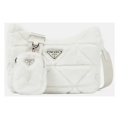 Prada Sac Re-Edition 2000 en shearling