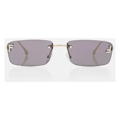 Fendi Lunettes de soleil Fendi First Crystal rectangulaires