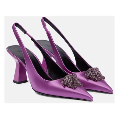 Versace Escarpins La Medusa en satin