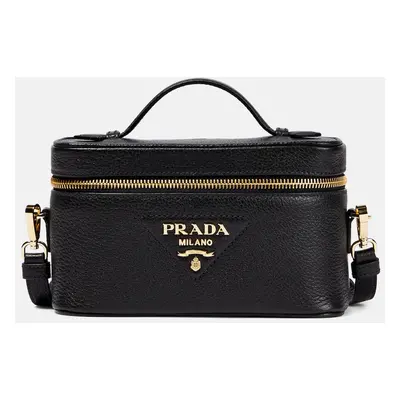 Prada Sac Mini en cuir à logo