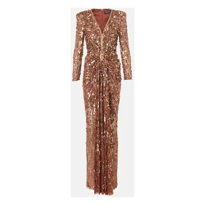 Jenny Packham Robe longue Gazelle à sequins