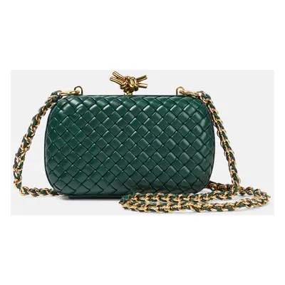 Bottega Veneta Sac Knot Chain Intreccio en cuir