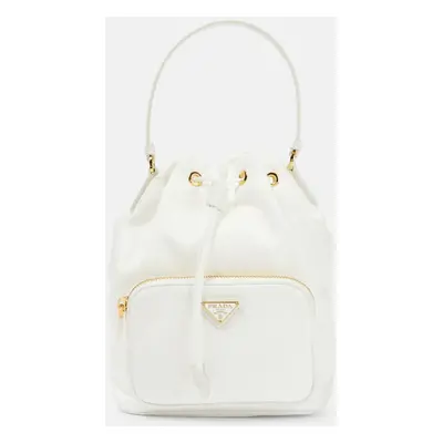 Prada Sac seau Duet Small en Re-Nylon