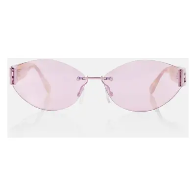 Fendi Lunettes de soleil ovales