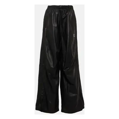 Balenciaga Pantalon ample en cuir