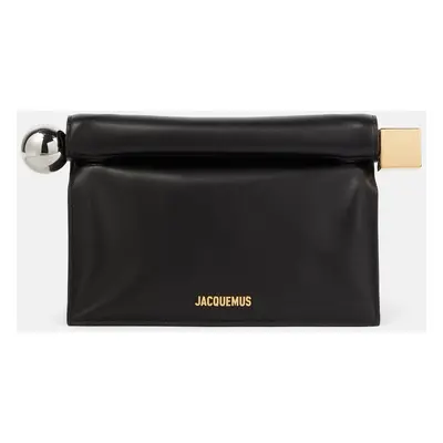 Jacquemus Pochette Rond Carré en cuir