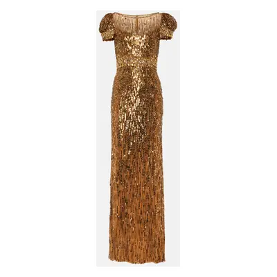 Jenny Packham Robe longue Sungem à sequins