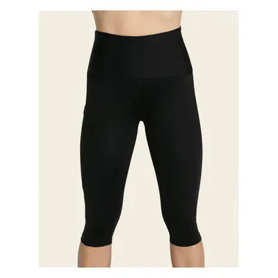 Legging mi-mollet de sport avec contrôle du ventre et des cuisses avec poche lat