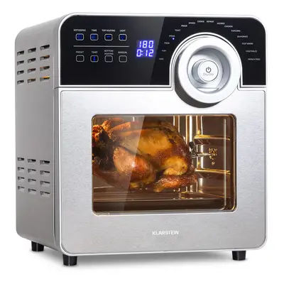 Klarstein AeroVital Cube Chef Friteuse a air chaud W litres programmes Chaleur de dessus et de d