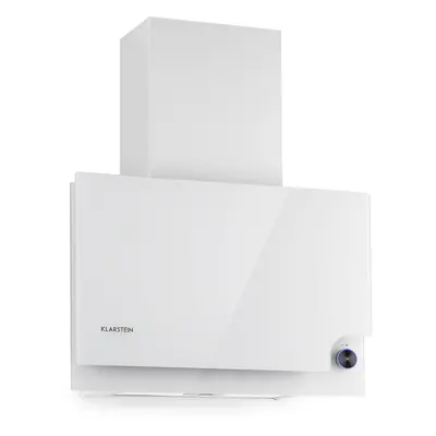 Klarstein Hotte aspirante Amelia 23W 60x47x23,5cm, LED, molette de réglage, blanche