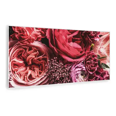 Klarstein Radiateur infrarouge intelligent Wonderwall Air Art fleur 120x60 cm W