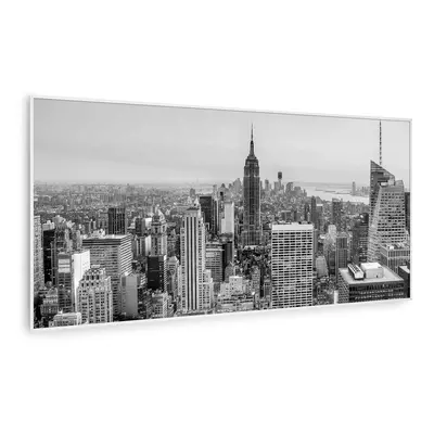 Klarstein Radiateur infrarouge intelligent Wonderwall Air Art New York City 120x60 cm W