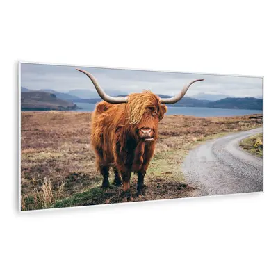 Klarstein Radiateur infrarouge intelligent Wonderwall Air Art vache 120x60 cm W