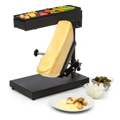 Klarstein Appenzell Peak Appareil a raclette avec grill 1000W thermostat - noir