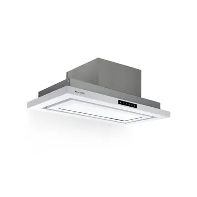 Klarstein Lumiera Hotte aspirante 70cm m3/h vitesses LED Classe A - blanc