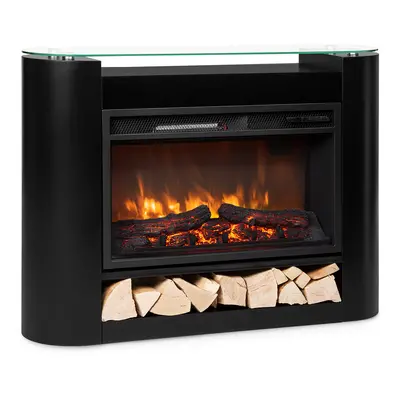 Klarstein Studio Arc Cheminée électrique W LED Flammes Chauffantes Télécommande