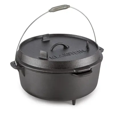 Klarstein Hotrod Cocotte BBQ qt / 11,4 litres Fonte - noir