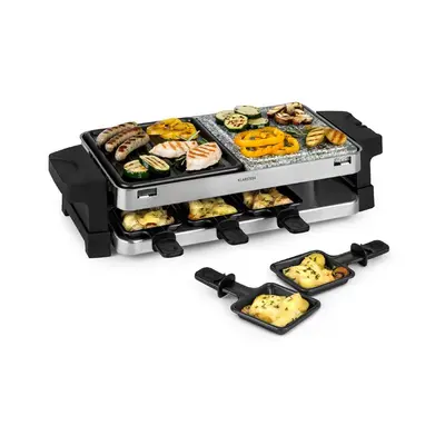 Klarstein Sirloin Appareil a raclette pour personnes 1500W aluminium & pierre